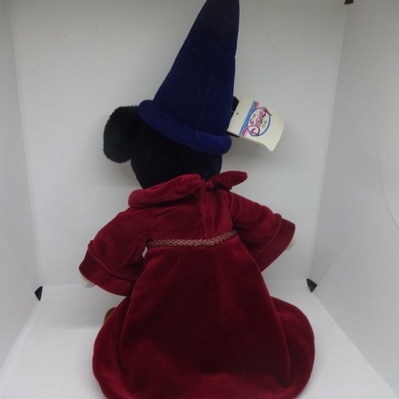 MICKEY MOUSE, The Disney Store 19" Apprentice SORCERER Fantasia Plush (NWT) - Picture 3 of 5